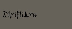 Chinese Calligraphy 